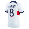 Officiële Voetbalshirt Paris Saint-Germain Fabian 8 Uit 2023-24 - Heren